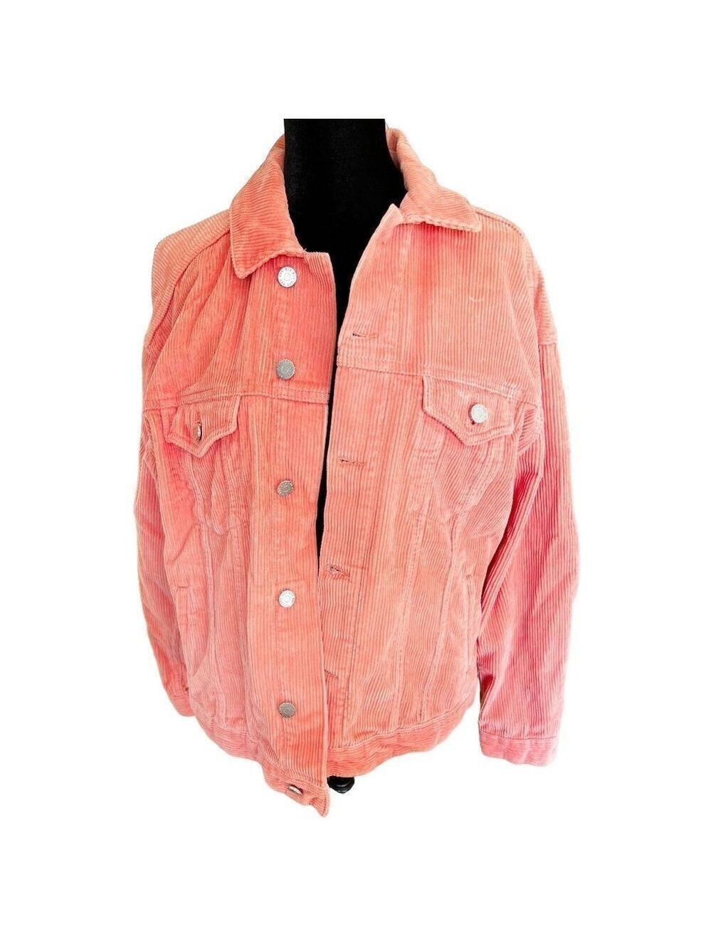 BDG Urban Outfitters Corduroy Collared Oversized Chunky Jacket NWT sz(S)